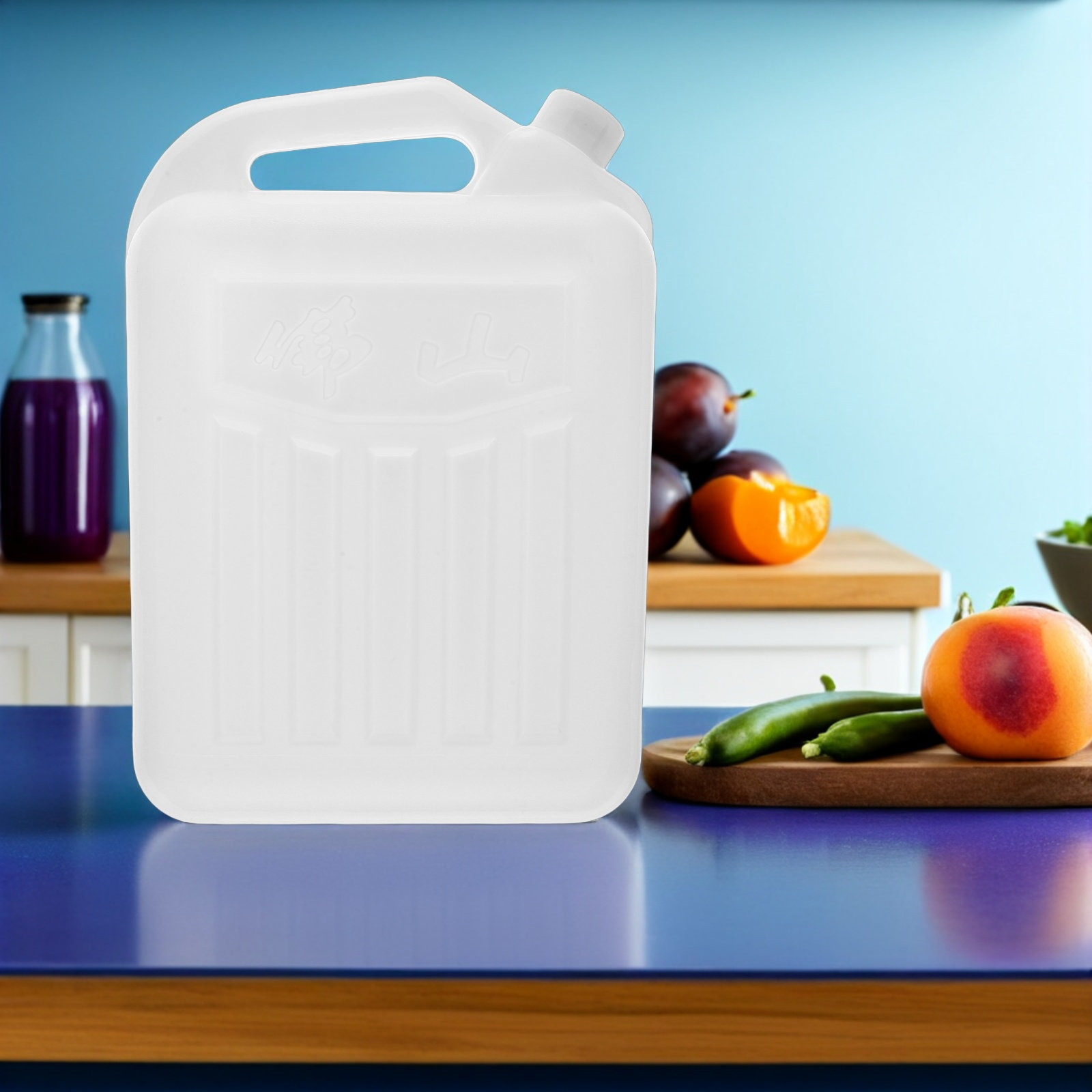 Jarra grande de plástico de 5  - Food Storage Containers reseña y precio